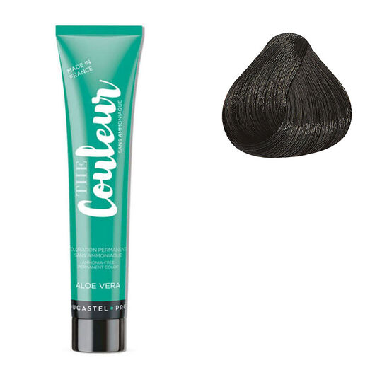 Coloration sans ammoniaque The Couleur 3.00 ch&acirc;tain fonc&eacute; profond