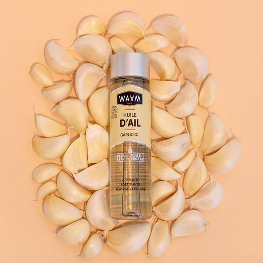 Huile d'ail bio