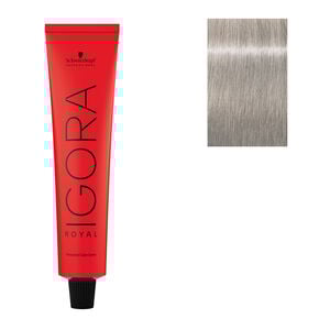 Coloration permanente Igora Royal 9.5-1 blond pastel cendr&eacute;