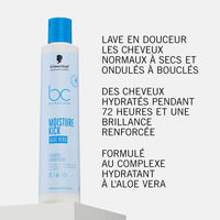 Shampooing hydratant aloe vera BC Moisture Kick 500 ml