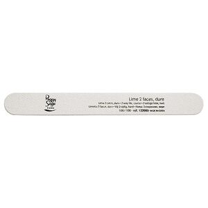 Lime &agrave; ongles 2 faces lavable 100/100 blanc, pour ongles naturels