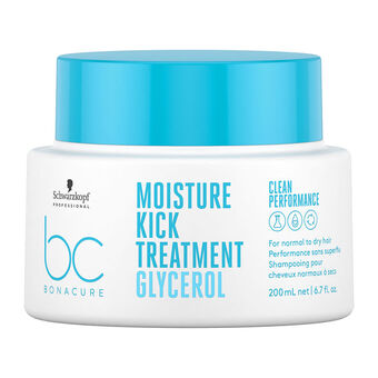 Masque hydratant cheveux normaux à secs ou bouclés BC Moisture Kick 200ml