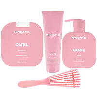 Rituel pour cheveux boucl&eacute;s