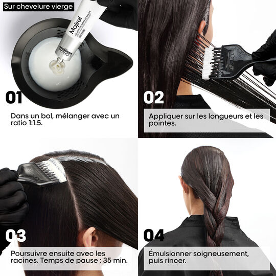 Coloration crème de beauté Majirel 6.8 blond foncé mocca