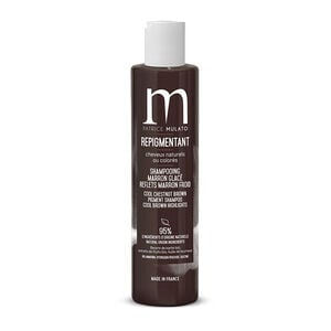 Shampooing repigmentant cheveux naturels ou colorés marron glacé,  Shampooing repigmentant cheveux naturels ou colorés marron glacé