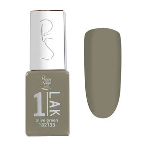 1-LAK vernis semi-permanent 3 en 1 Olive green