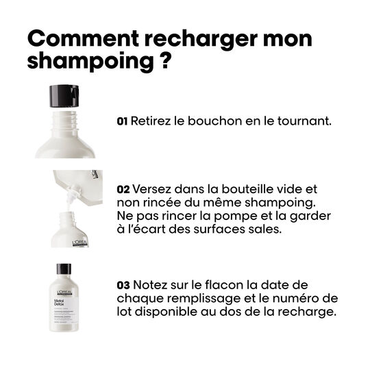 Shampooing Metal Detox recharge 500ml