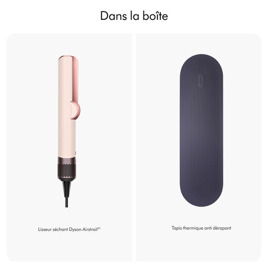 Lisseur s&eacute;chant Airstrait rose ceramique