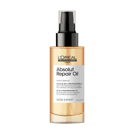 Huile 10 en 1 pour cheveux normaux &agrave; sensibilis&eacute;s Absolut Repair 90 ml