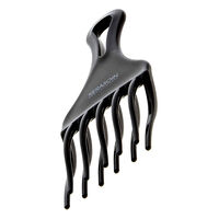 Peigne afro vague noir,  Peigne afro vague noir