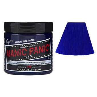 Coloration semi-permanente Manic Panic rockabilly blue
