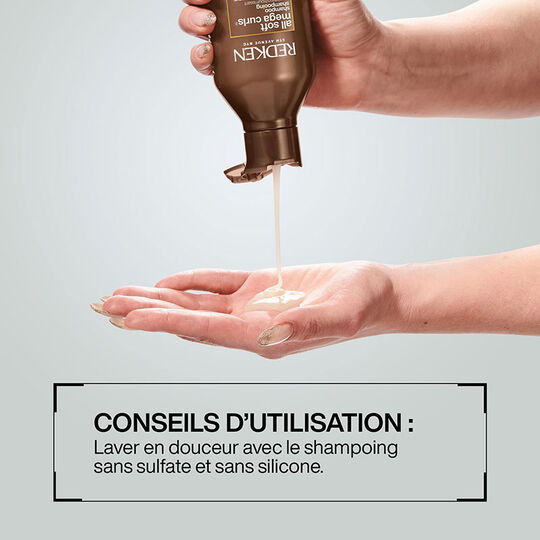 Shampooing pour cheveux bouclés à crépus All Soft Mega Curls,  Shampooing pour cheveux bouclés à crépus All Soft Mega Curls