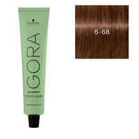 Coloration Igora Zero Amm 6-68 blond foncé chocolat rouge