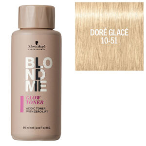 Patine nuanceur &eacute;clat Blondme 10-51 dor&eacute; glac&eacute;
