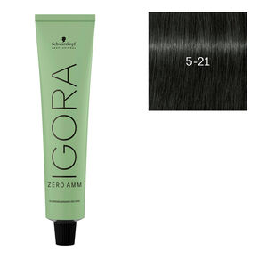 Coloration Igora Zero Amm 5-21 ch&acirc;tain clair iris&eacute; cendr&eacute;