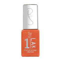 1-LAK vernis semi-permanent 3 en 1 Tropical Orange