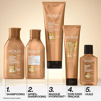 Soin sans rin&ccedil;age hydratant cheveux secs All Soft Moisture Restore