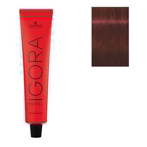 Coloration permanente Igora Royal 5-88 châtain clair rouge extra,  Coloration permanente Igora Royal 5-88 châtain clair rouge extra