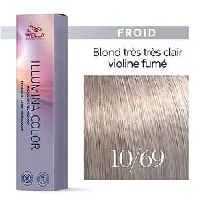 Illumina color 10/69 blond tr&egrave;s tr&egrave;s clair chocolat fum&eacute;