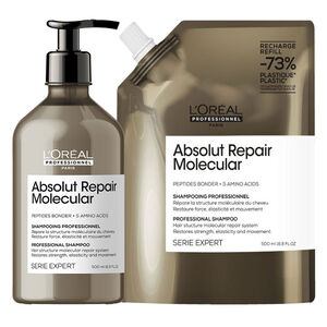 Duo recharge Absolut Repair Molecular + shampooing 500 ml