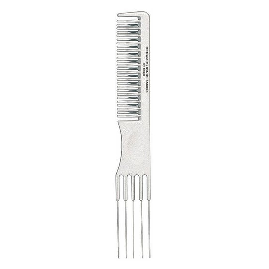 Peigne fourchette métallique antistatique 356