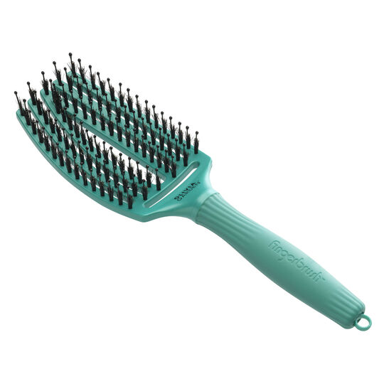 Brosse d&eacute;m&ecirc;lante Fingerbrush &eacute;dition limit&eacute;e And Beyond earth green