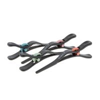 Pinces sépare-mèches non métalliques X 4,  Pinces sépare-mèches non métalliques X 4