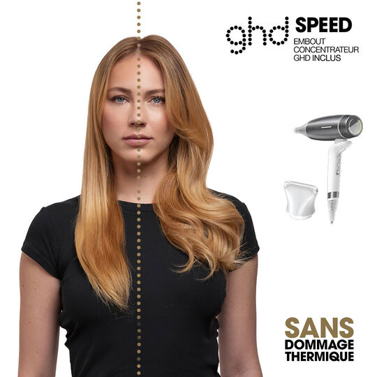 S&egrave;che-cheveux Speed blanc