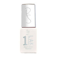 1-LAK vernis semi-permanent 3 en 1 Angel White