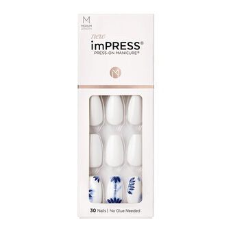 Faux ongles impress tye dye