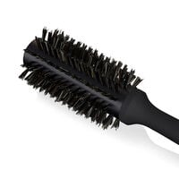 Brosse ronde en poils naturels 28mm