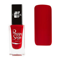 Vernis &agrave; ongles stamping Peggy sage rouge