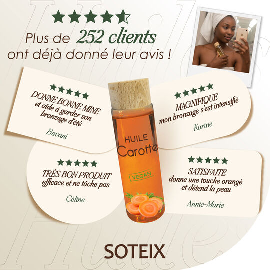 Huile de carotte