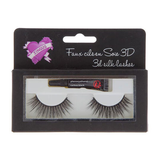 Faux cils en soie 3D N&deg;10