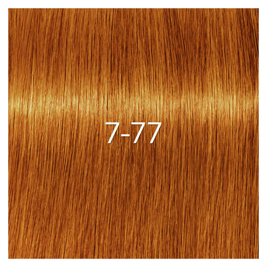 Coloration Igora Zero Amm 7-77 blond cuivré extra