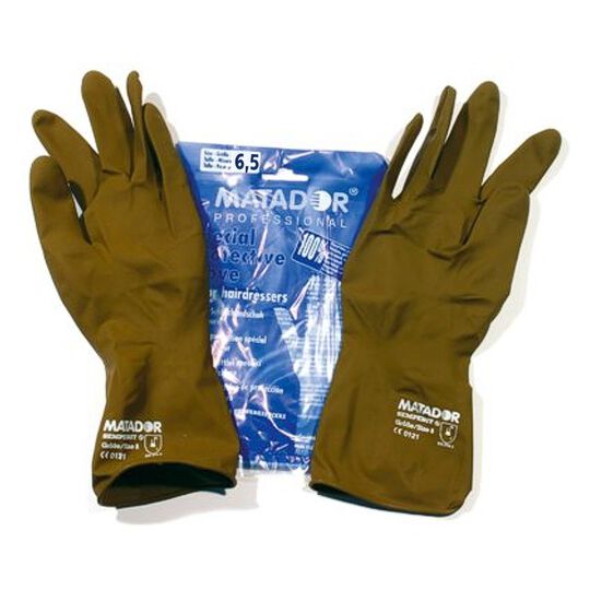 Gants latex 6.5