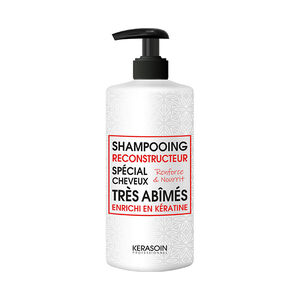 Shampooing reconstructeur à la kératine pour cheveux très abîmés 1000ml