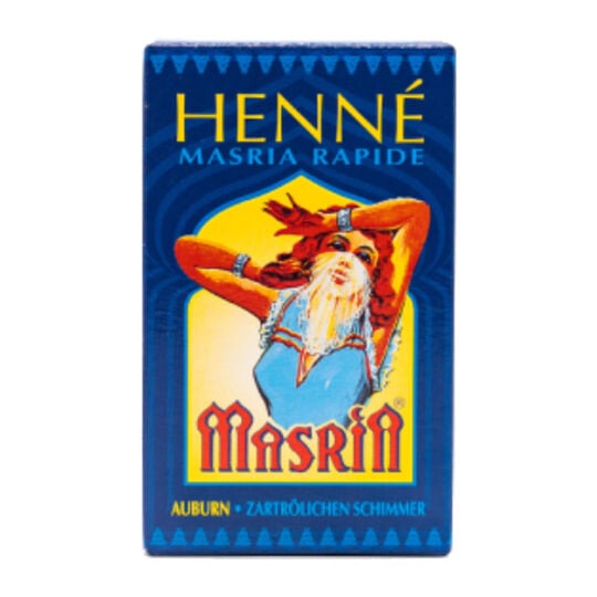 Henné rouge auburn Masria,  Henné rouge auburn Masria
