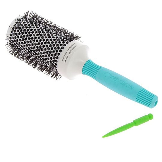 Brosse céramique ionique antistatique antibactérienne 55mm,  Brosse céramique ionique antistatique antibactérienne 55mm