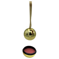 Boule de No&euml;l gloss &agrave; l&egrave;vres dor&eacute;