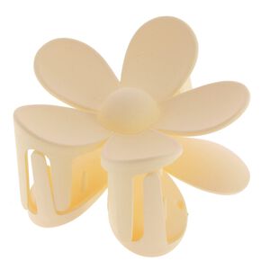 Pince croco fleur &eacute;crue