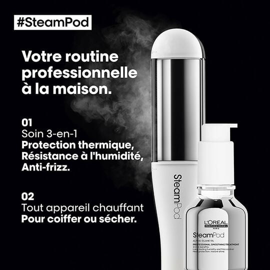 Duo SteamPod 4 &eacute;dition limit&eacute;e Meteora et soin lissant