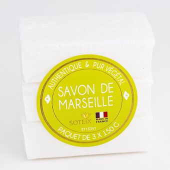 Savon de Marseille (3x150g)