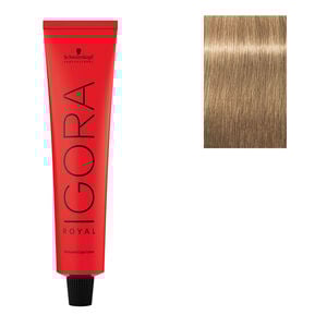 Coloration permanente Igora Royal 8-4 blond clair beige