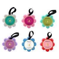 Éponge de bain infusée lavande Française,  Éponge de bain infusée lavande Française