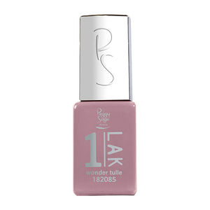 1-LAK vernis semi-permanent 3 en 1 Wonder Tulle