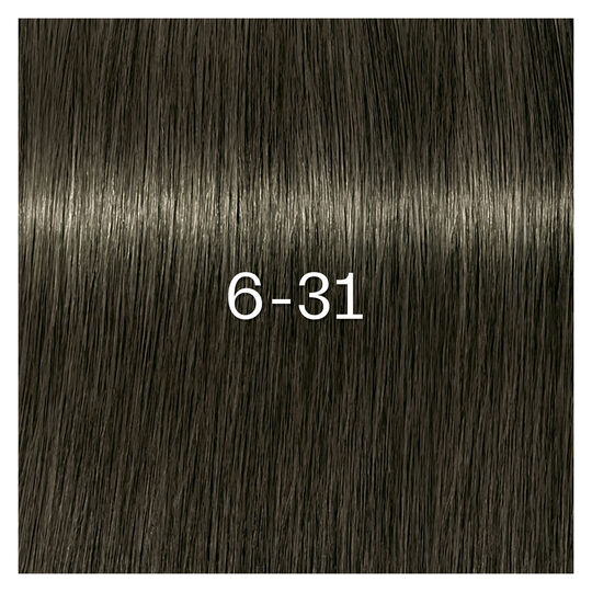 Coloration Igora Zero Amm 6-31 blond fonc&eacute; mat cendr&eacute;