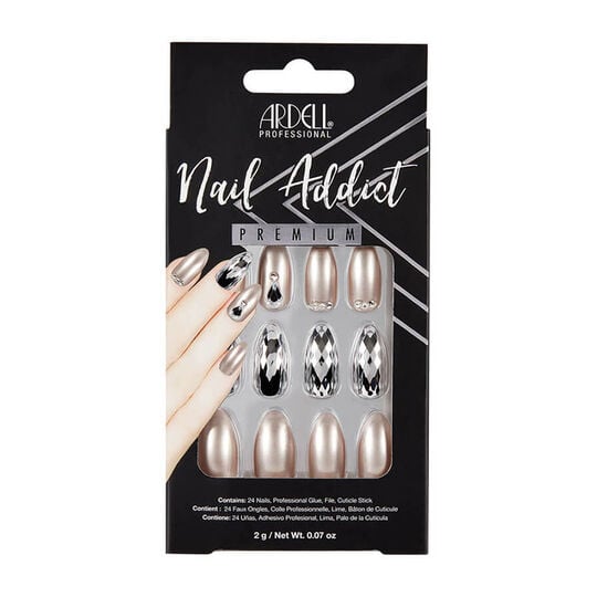 Faux ongles Nail Addict champagne ice