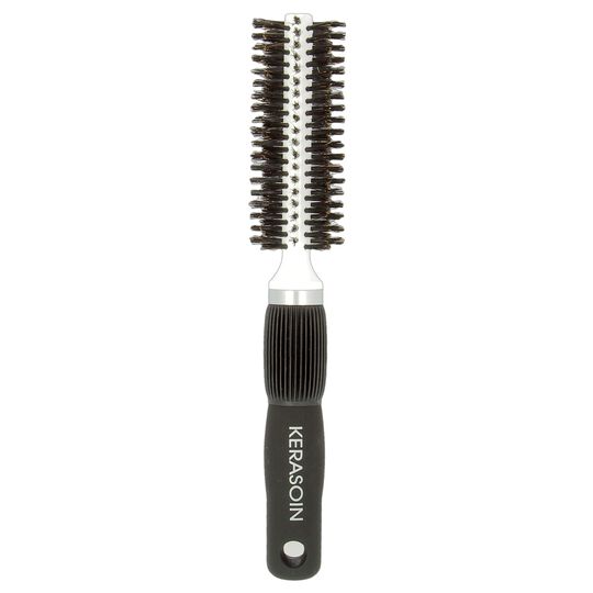 Brosse c&eacute;ramique ronde sanglier professionnelle 12mm