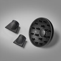 Sèche cheveux Falco noir et argent